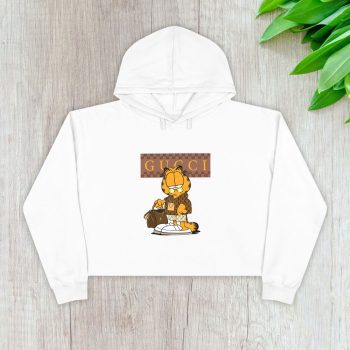 Gucci Crop Pullover Hoodie For Lady CPH1372