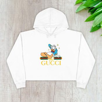 Gucci Crop Pullover Hoodie For Lady CPH1374