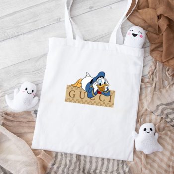 Gucci Donald Duck Cotton Canvas Tote Bag TTB1397