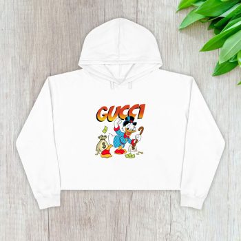 Gucci Ducktales Money Crop Pullover Hoodie For Lady CPH1407