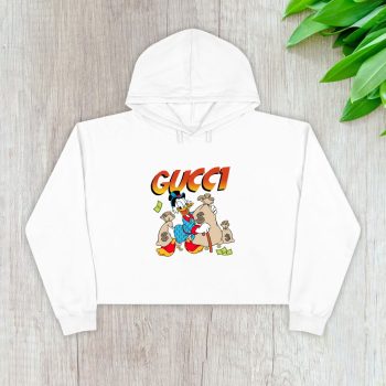 Gucci Ducktales Money Crop Pullover Hoodie For Lady CPH1408