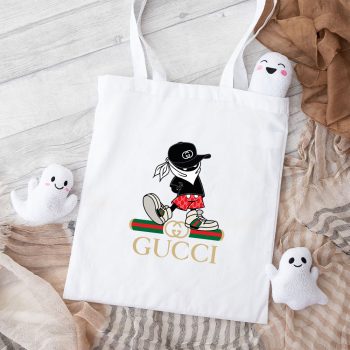 Gucci Mickey Mouse Gangster Cotton Canvas Tote Bag TTB1403