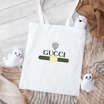 Gucci Museo Logo Cotton Canvas Tote Bag TTB1457