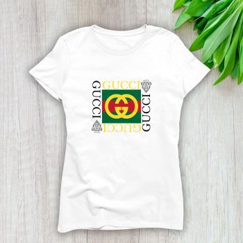 Gucci Museo Logo Lady T-Shirt Luxury Tee For Women LDS1496