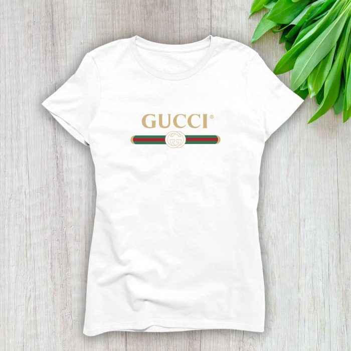 Gucci Oversize Logo Lady T-Shirt Luxury Tee For Women LDS1312