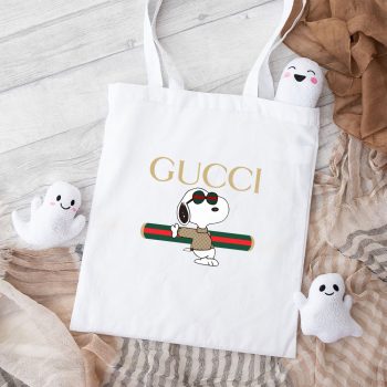 Gucci Snoopy Cotton Canvas Tote Bag TTB1442