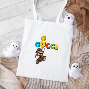 Gucci Super Mario Cotton Canvas Tote Bag TTB1401