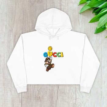 Gucci Super Mario Crop Pullover Hoodie For Lady CPH1401