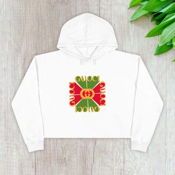 Gucci Vintage Logo Crop Pullover Hoodie For Lady CPH1319