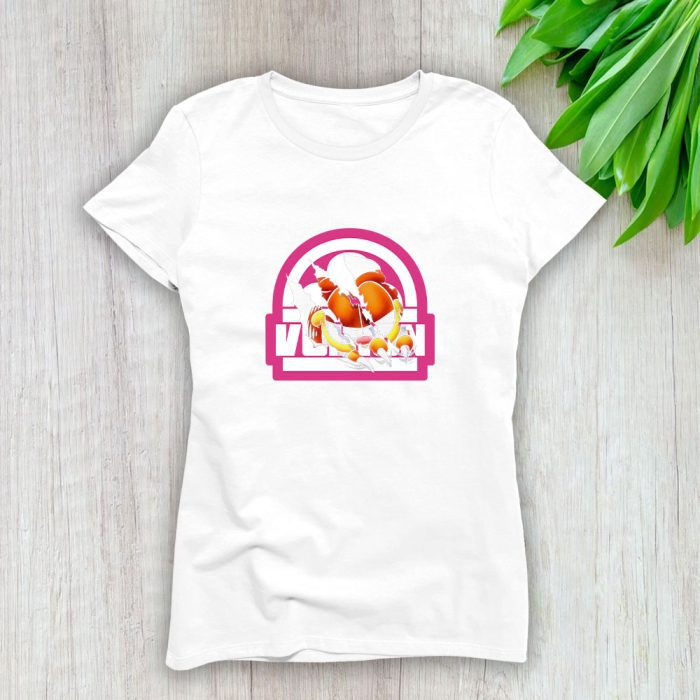 Louis Vuitton Logo Luxury Garfield Lady T-Shirt Luxury Tee For Women LDS1634