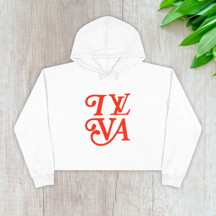 Louis Vuitton Logo Luxury Pharrell Crop Pullover Hoodie For Lady CPH1679