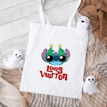 Louis Vuitton Logo Luxury Stitch Chrismate Cotton Canvas Tote Bag TTB1624