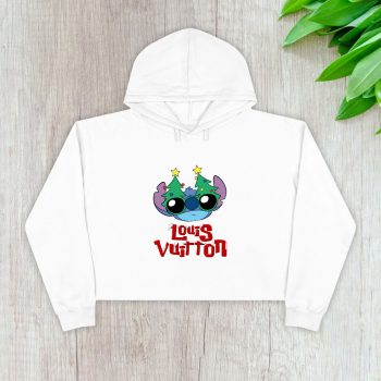 Louis Vuitton Logo Luxury Stitch Chrismate Crop Pullover Hoodie For Lady CPH1624
