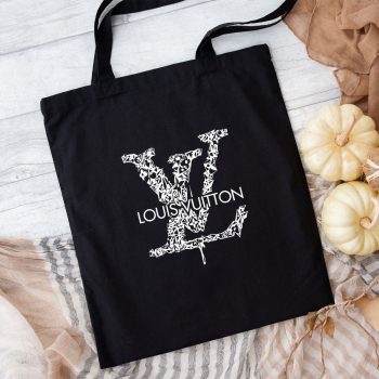Louis Vuitton Luxury Logo Cotton Canvas Tote Bag TTB1527