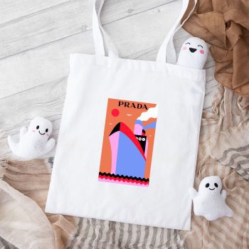 Prada Boat Cotton Canvas Tote Bag TTB1800