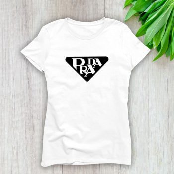Prada Logo Luxury Lady T-Shirt Luxury Tee For Women LDS1792