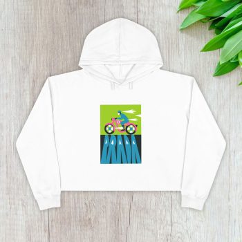 Prada Motobike Crop Pullover Hoodie For Lady CPH1801