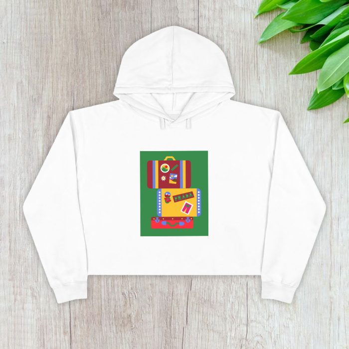 Prada Suitcase Crop Pullover Hoodie For Lady CPH1807