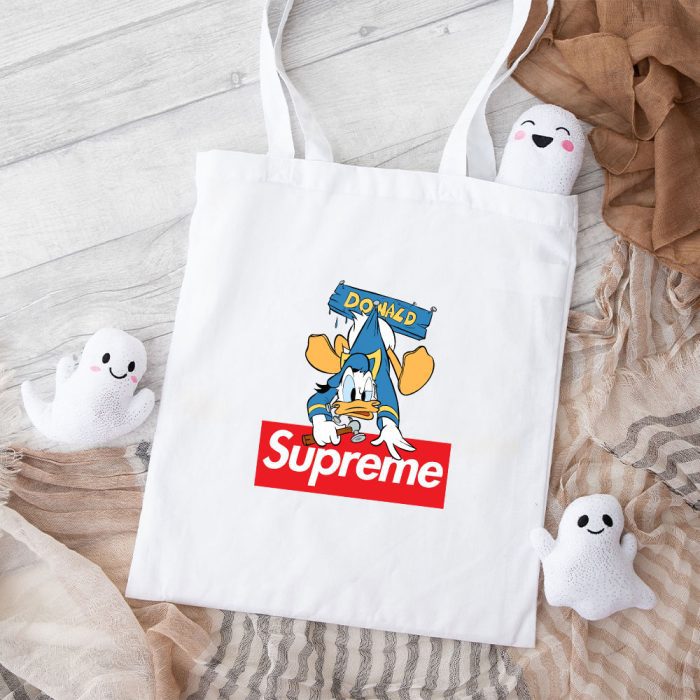 Supreme Donald Duck Cotton Canvas Tote Bag TTB1881