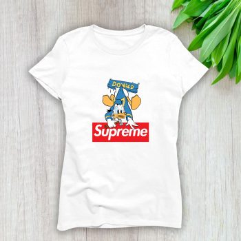Supreme Donald Duck Lady T-Shirt Luxury Tee For Women LDS1883