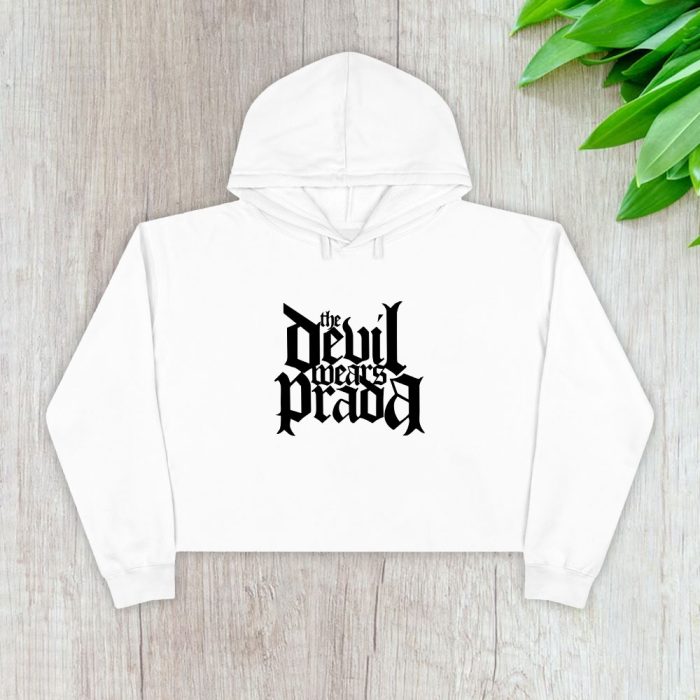 The Devil Wears Prada Crop Pullover Hoodie For Lady CPH1802
