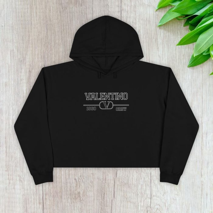 Valentino Garavani 1960 Crew Crop Pullover Hoodie For Lady CPH1908
