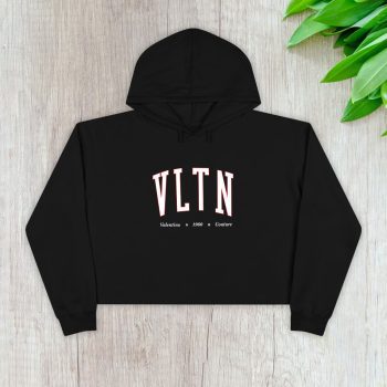 Valentino Vltn Couture 1960 Luxury Crop Pullover Hoodie For Lady CPH1890