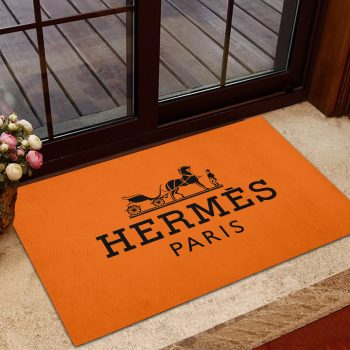 Hermes Edition Logo Luxury Doormat Welcome Mat For Your House LDM1024