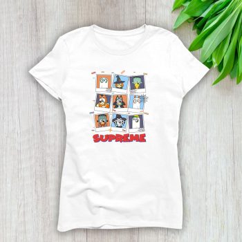 Bluey Happy Halloween Supreme Lady T-Shirt Women Tee LTL9276