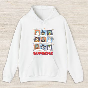 Bluey Happy Halloween Supreme Unisex Hoodie TAH9276