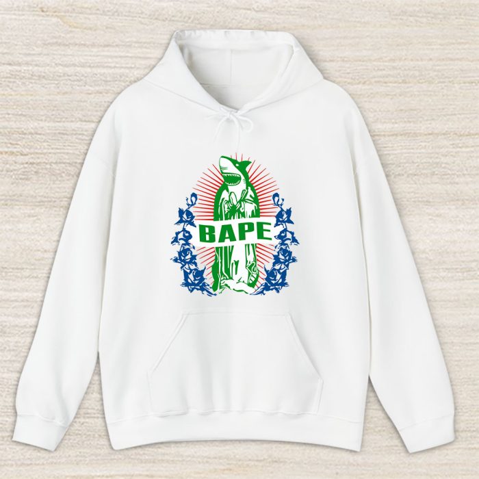Cartoon Shark Bape Unisex Hoodie TAH5469