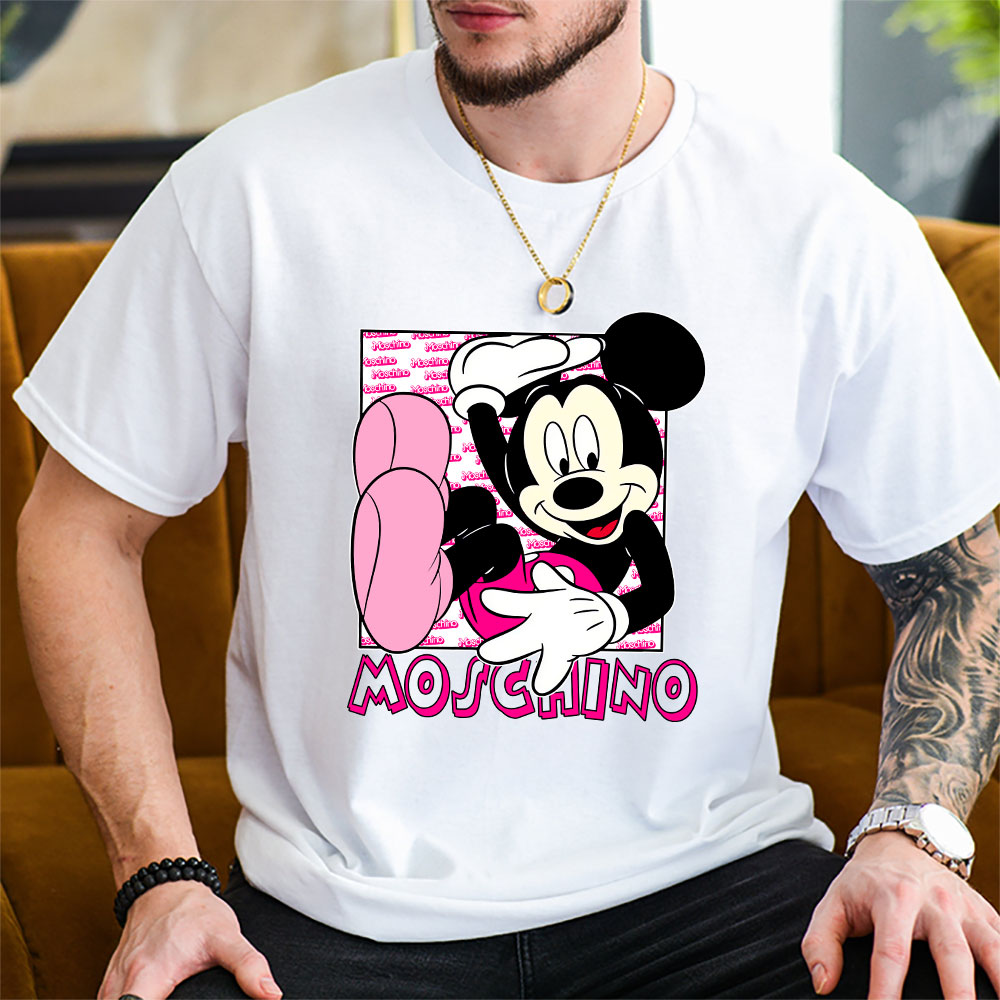 T shirt moschino fashion mickey