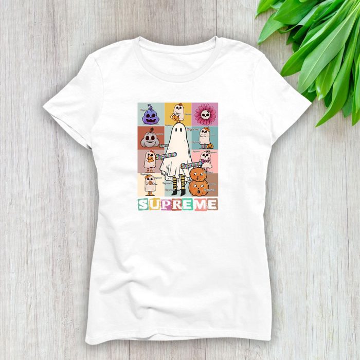 Retro Spooky Halloween Shirt Supreme Lady T-Shirt Women Tee LTL10178