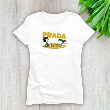 Snoopy Prada Lady T-Shirt Women Tee LTL7345