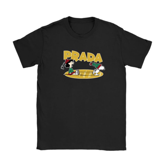 Snoopy Prada Unisex T-Shirt Cotton Tee TAT7345