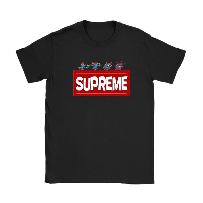 The Smurfs Supreme Unisex T-Shirt Cotton Tee TAT7492
