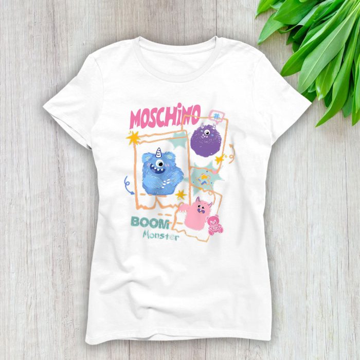 Boom Monster Moschino Lady T-Shirt Women Tee LTL15065