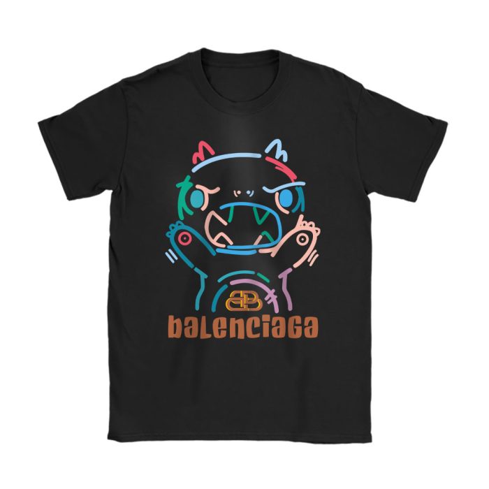 Crayon Dino Balenciaga Unisex T-Shirt Cotton Tee TAT15070