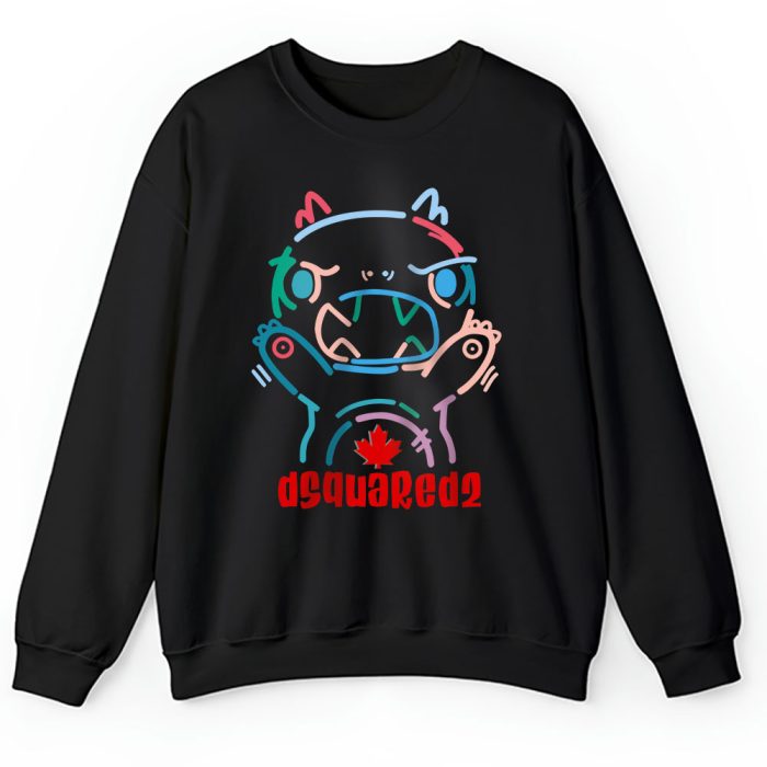 Crayon Dino Dsquared2 Unisex Sweatshirt TAS15072