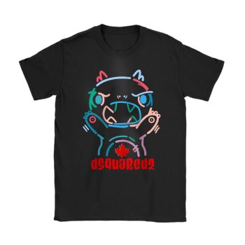 Crayon Dino Dsquared2 Unisex T-Shirt Cotton Tee TAT15072