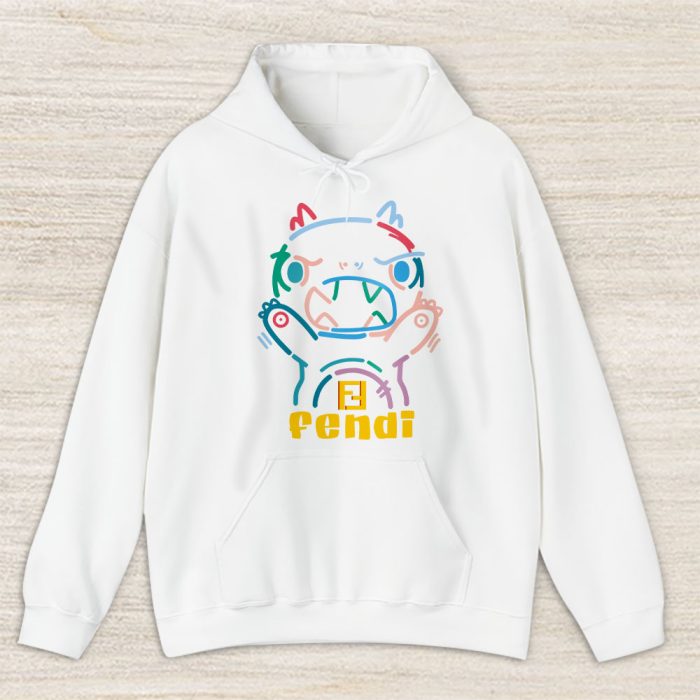 Crayon Dino Fendi Unisex Hoodie TAH15073