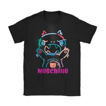 Crayon Dino Moschino Unisex T-Shirt Cotton Tee TAT15076