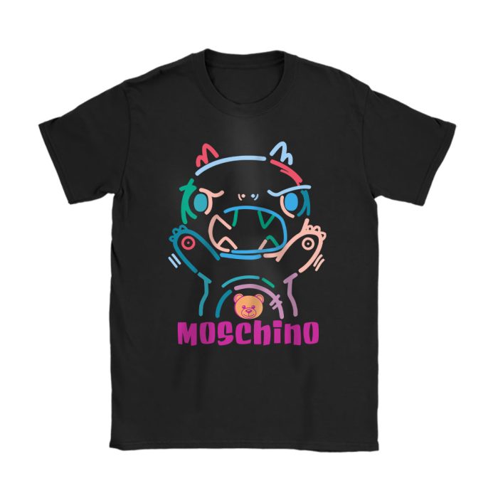 Crayon Dino Moschino Unisex T-Shirt Cotton Tee TAT15076