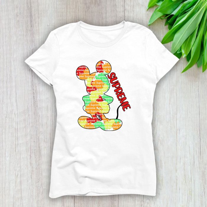 Disney Mickey Supreme Lady T-Shirt Women Tee LTL14606
