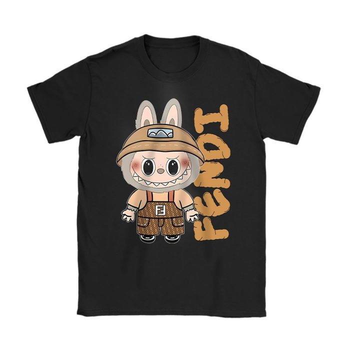 Labubu Cute Kid Fendi Unisex T-Shirt Cotton Tee TAT17011