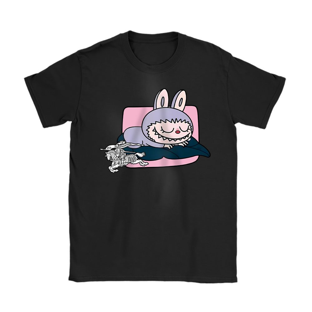 Labubu-Day-Dreamer-Burberry-Unisex-T-Shirt-Cotton-Tee-TAT17017 Labubu Day Dreamer Burberry Unisex T-Shirt Cotton Tee TAT17017