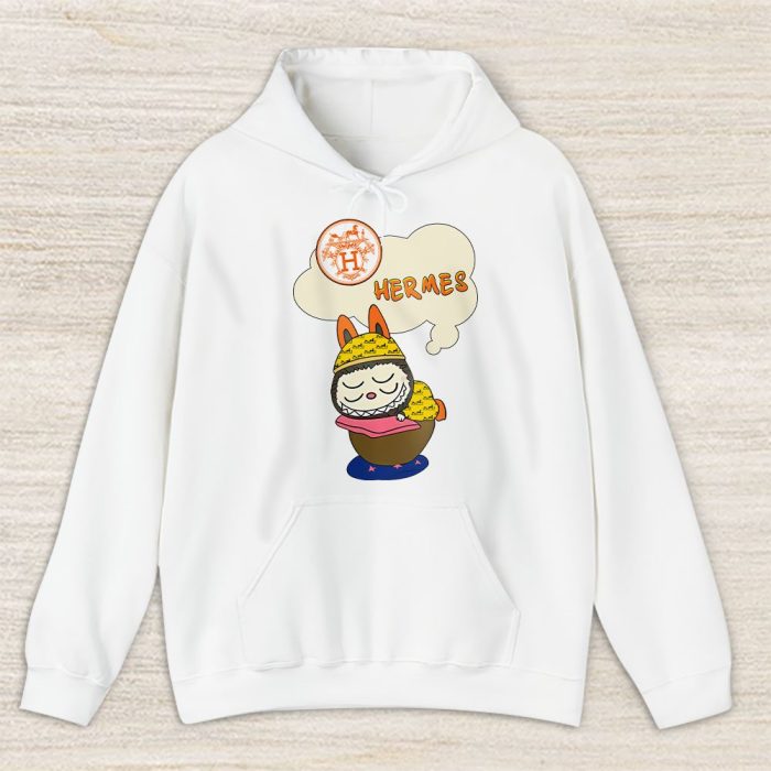Labubu Hiphop Girl Hermes Unisex Hoodie TAH17035