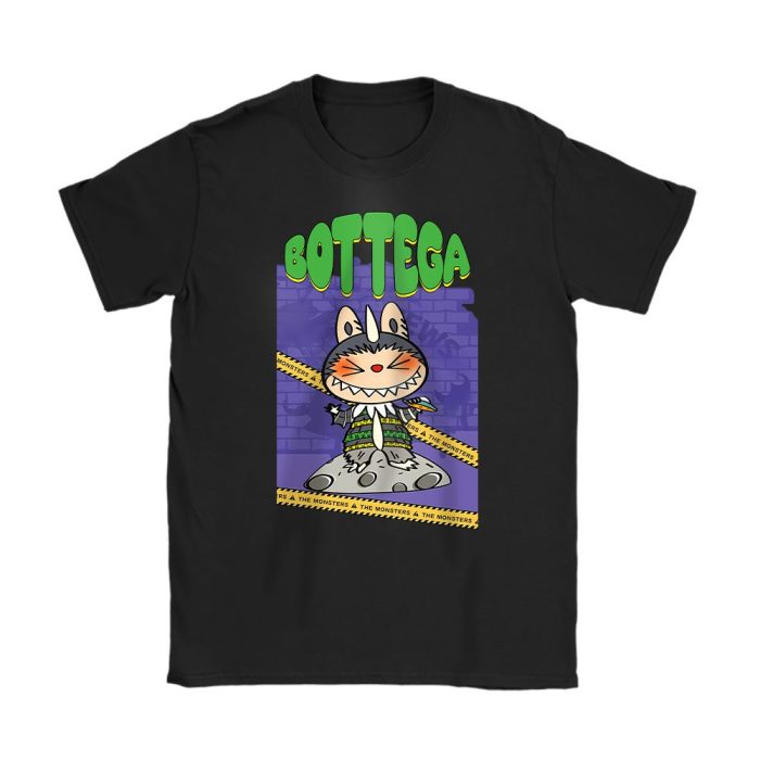 Labubu The Threat Monsters Bottega Unisex T-Shirt Cotton Tee TAT17040