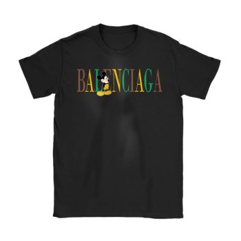 Mickey Mouse Balenciaga Unisex T-Shirt Cotton Tee TAT17049