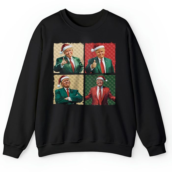 Boho Christmas Trump Happy Holidays Merry Vibes Dior Unisex Sweatshirt TAS21967